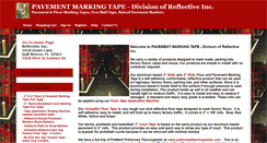Desktop Screenshot of pavementmarkingtape.com
